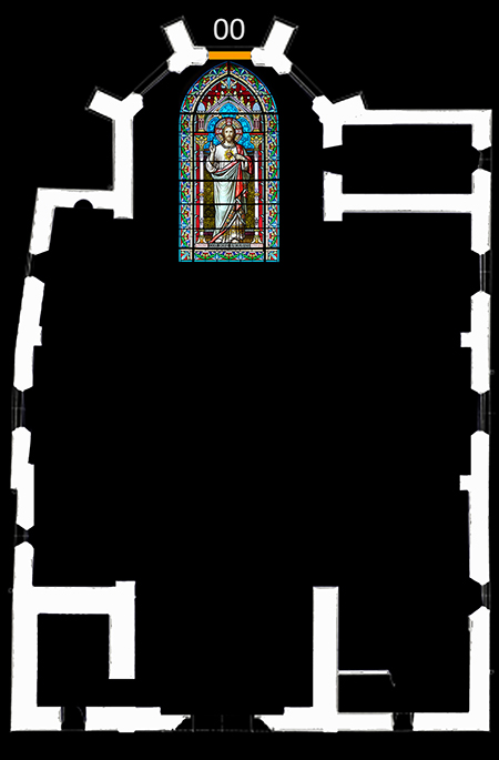 plan église Montrond les Bains
